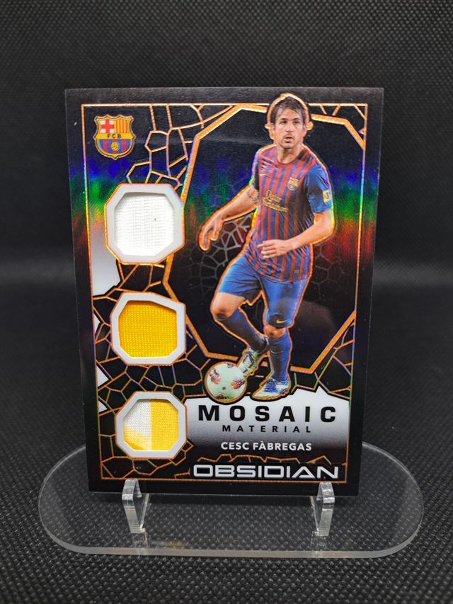 Cesc Fàbregas Panini Obsidian Mosaic /50