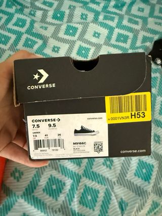 Converse negras - zapatillas