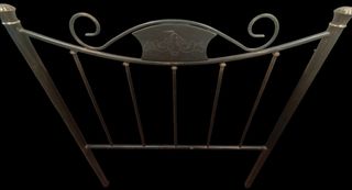Cabecero cama 105cm - Forja negra