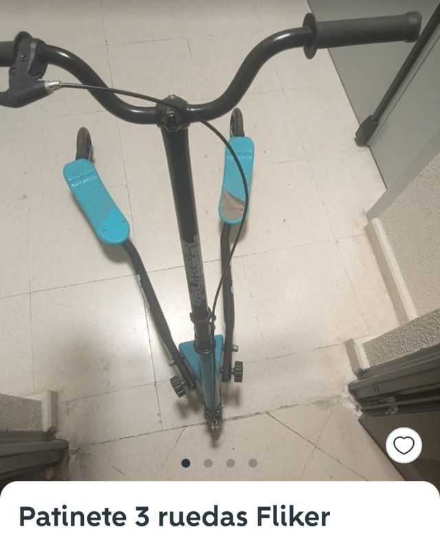 Patinete 3 ruedas Plegable