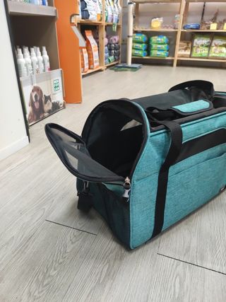 Transportín mascotas tela