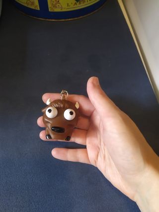 Portachiavi Bisonte Giocattolo Regalo