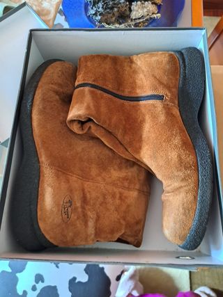 Botas Panamá Piel Marrón 42