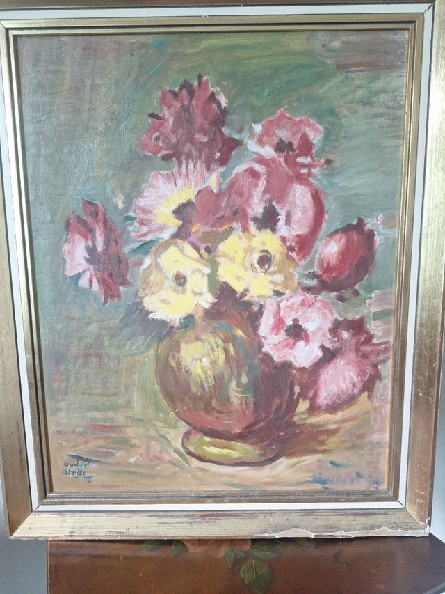 Cuadro Óleo sobre Tablero