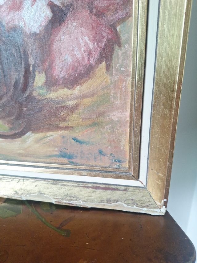 Cuadro Óleo sobre Tablero