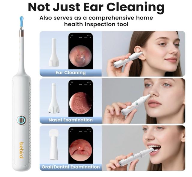 LIMPIADOR DE CERA DE CÁMARA Y OTOSCOPIO