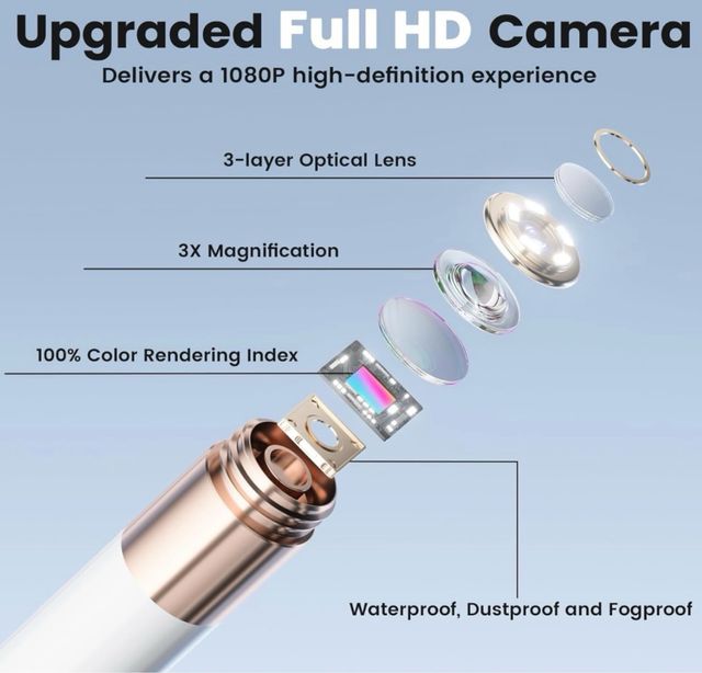 LIMPIADOR DE CERA DE CÁMARA Y OTOSCOPIO