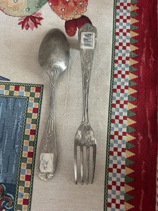 Posate antiche in metallo