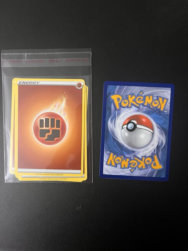 Cartas Pokémon Inglesas Energia 2020 novas