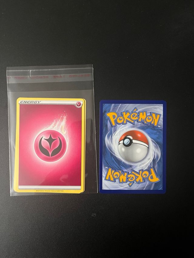 Cartas Pokémon Inglesas Energia 2020 novas