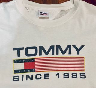 Camiseta Tommy Hilfiger L- Blanca