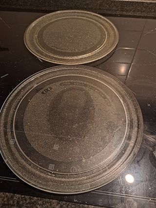 2 Platos giratorios microondas