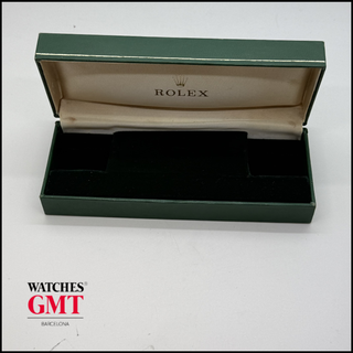 CAJA ROLEX VINTAGE 1.00.07 DE PIEL VERDE