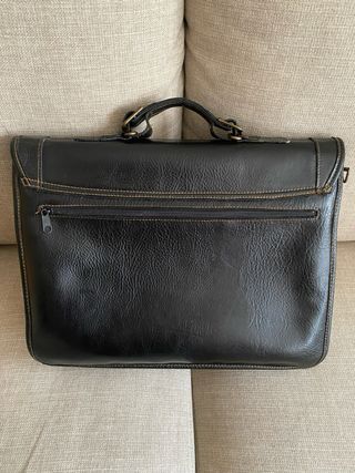 Maletín Piel Negro - Ejecutivo