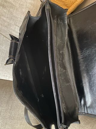 Maletín Piel Negro - Ejecutivo