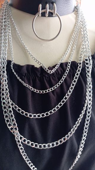 Choker e collane punk gothic