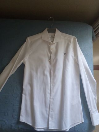 Camisa traje Alvaro Moreno blanca