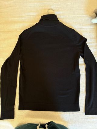 Jersey cuello alto negro - Hombre