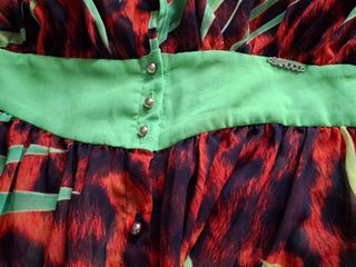Vestido- caftán Sahoco estampado - Talla M