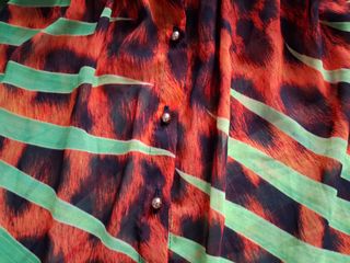 Vestido- caftán Sahoco estampado - Talla M