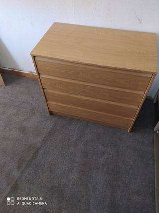 Cajonera madera vintage
