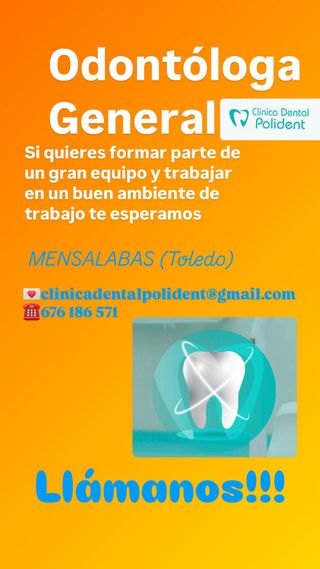 buscamos odontologa general