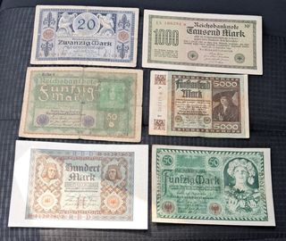 Billetes Alemania antiguos (6)
