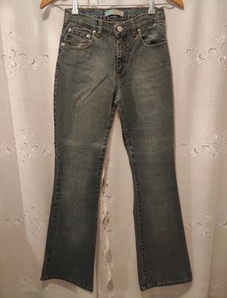 Vaqueros ajustados azul