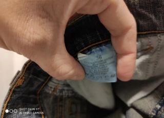 Vaqueros ajustados azul