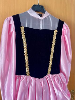 Vestido gala ballet niña talla S