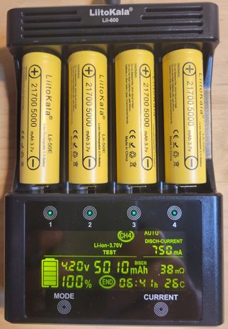 Batería LIITOKALA 21700 5000mAh