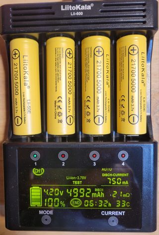 Batería LIITOKALA 21700 5000mAh