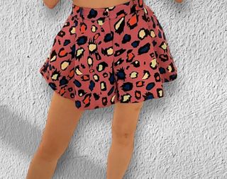 Pantaloncino effetto gonna