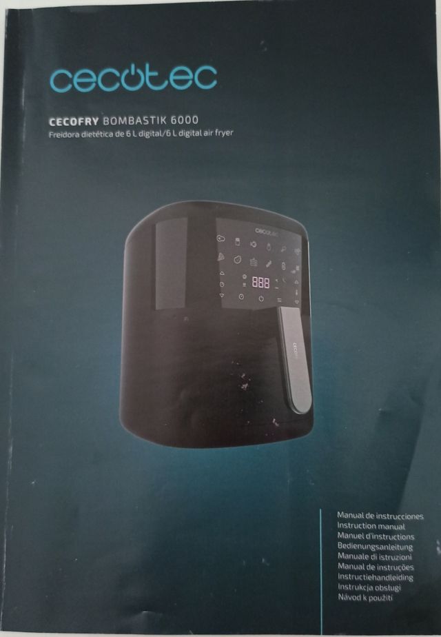 Freidora de aire Cecotec Cecofry 6L