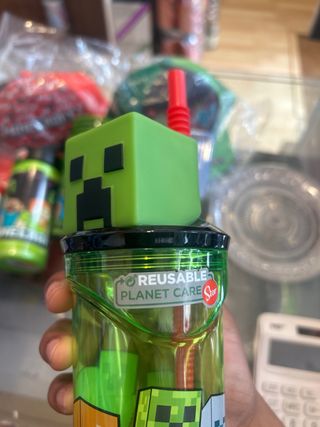 Vaso Minecraft - Taza reutilizable