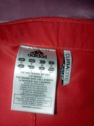 Falda Adidas pádel mujer rosa-blanca