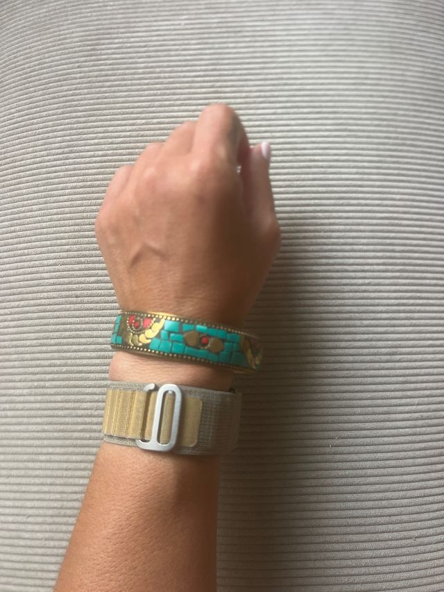 Pulsera turquesa estilo indio