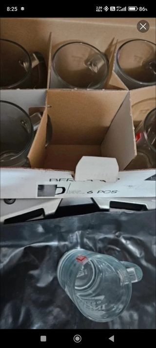 6 Bicchieri Birra Peroni 0.2L