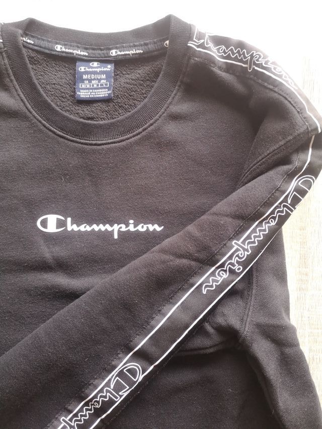 Sudadera Champion negra - Talla M