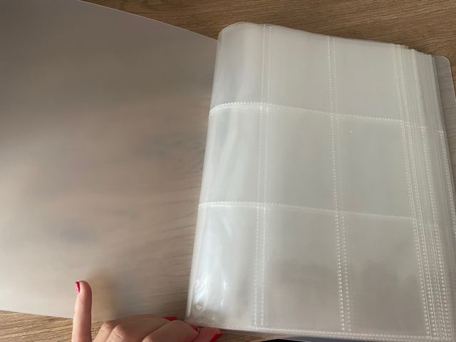 Álbum cromos - transparente