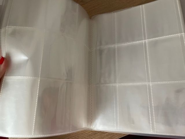 Álbum cromos - transparente