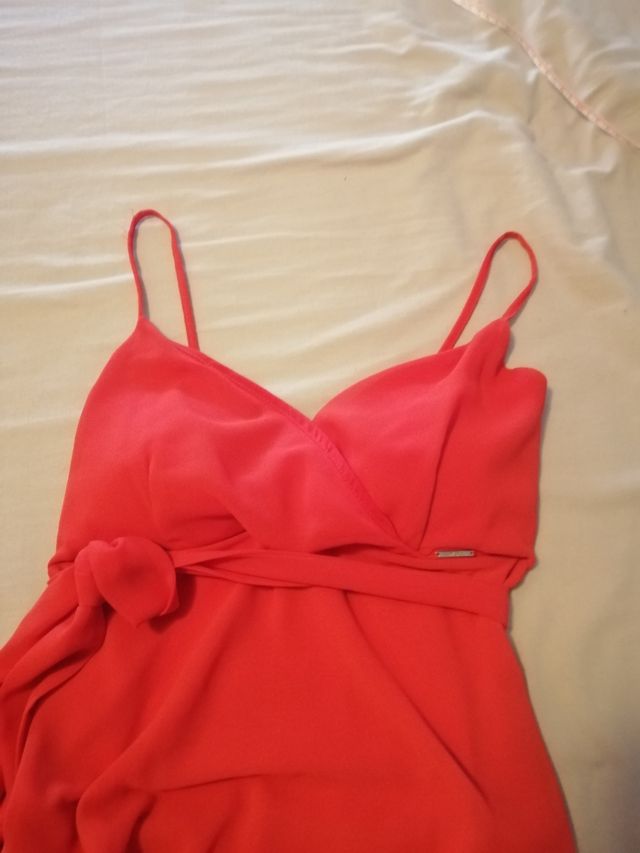 Vestito lungo rosso elegante