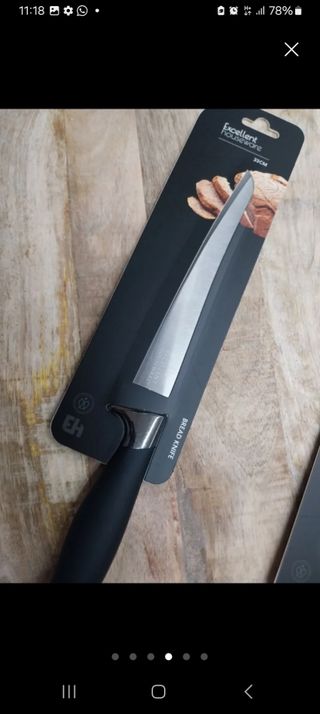 Confezione da 4 coltelli gourmet. Eccellente Nuovo.