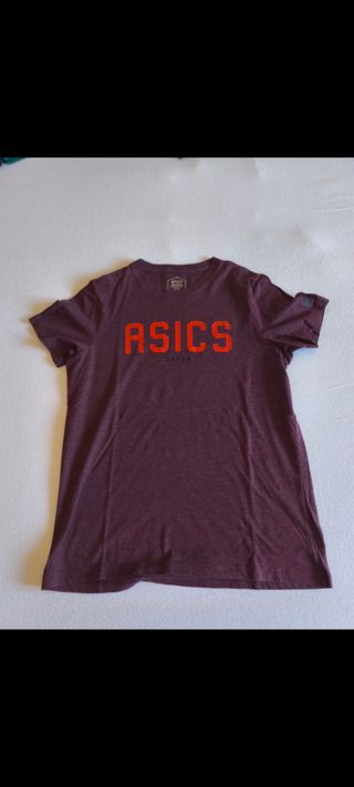 Camiseta Asics Roja