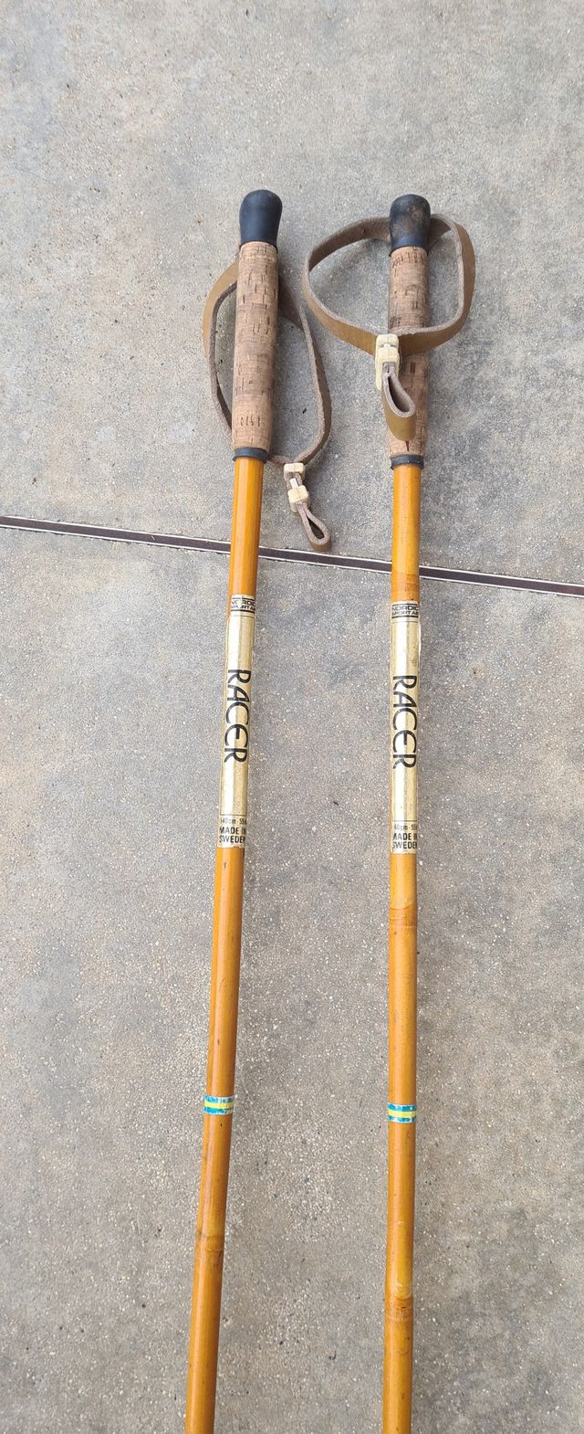 Bastoncini Sci Vintage Racer 140cm