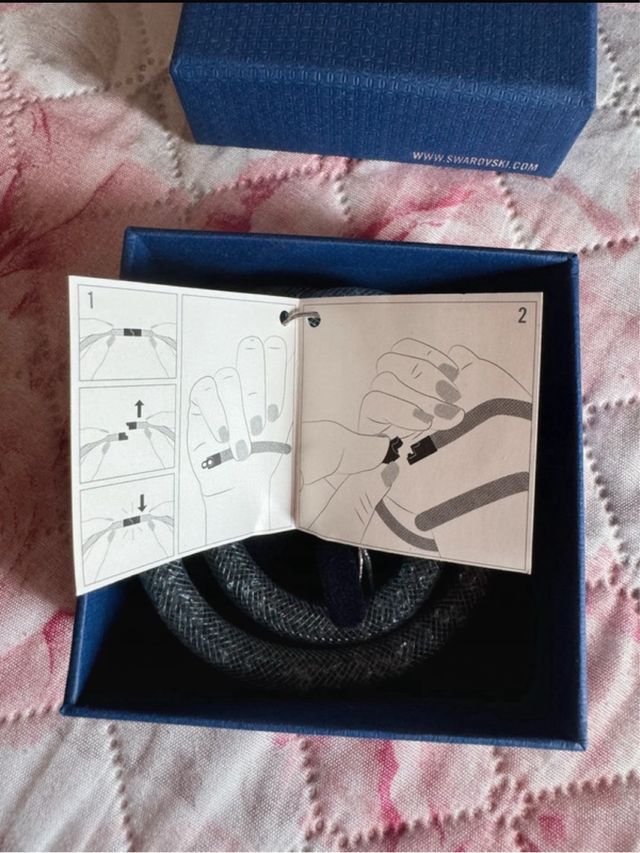 Braccialetto Swarovski Stardust azzurro