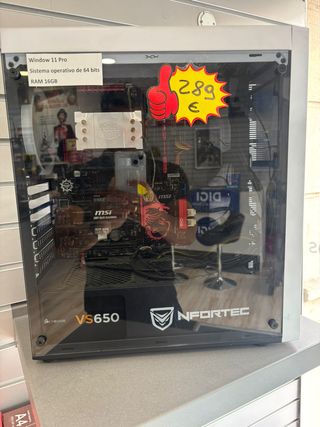 NFortec VS650 Gaming PC - 16GB RAM