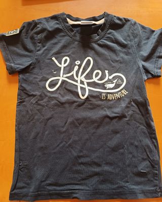 T-shirt bimbo blu Ativo