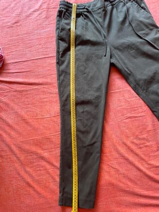 Pantaloni Zara verde oliva Tg M