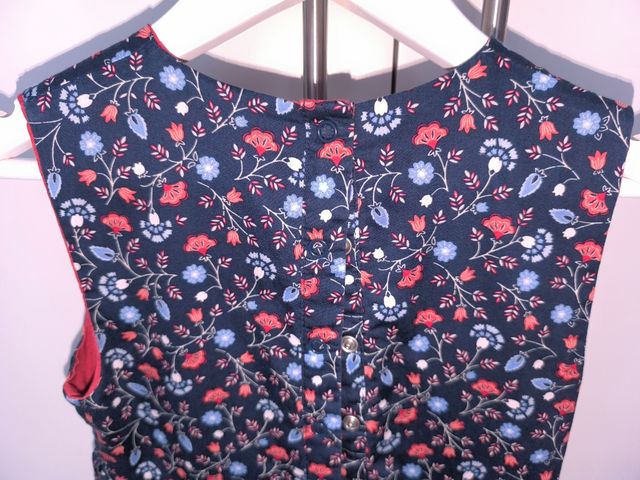 Vestido niña 6 años reversible marca Sargent Major